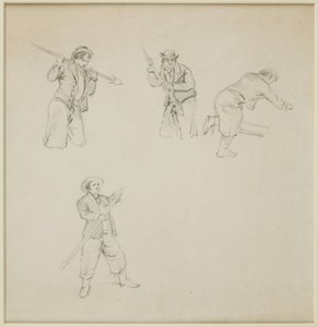 Études de figures - John Wilson Carmichael